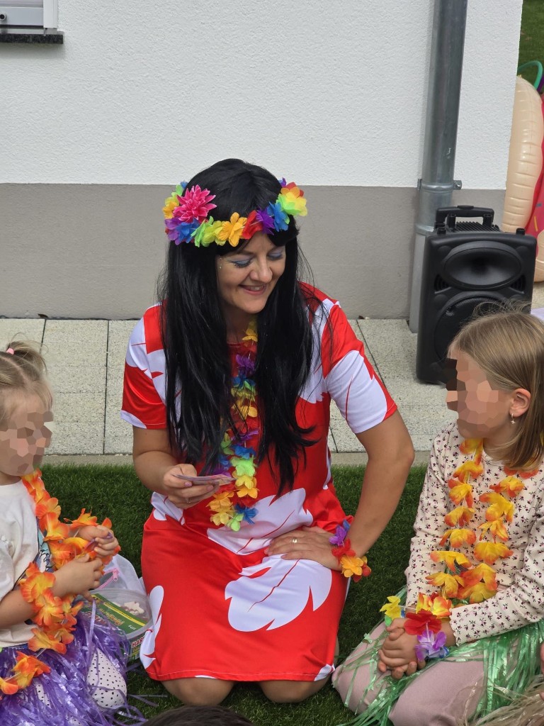 Geburtstagsgruppe mit 10er-Dekoration